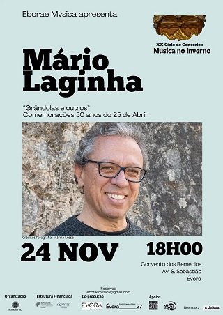 Mário Laginha | Grândolas e outros - Comemorações dos 50 anos do 25 de Abril