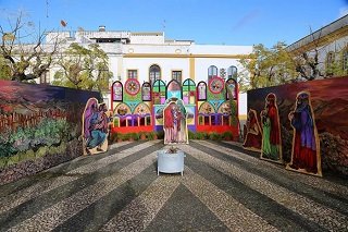 Presépio de rua de Reguengos de Monsaraz